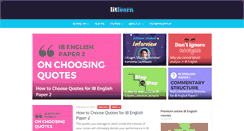 Desktop Screenshot of litlearn.com